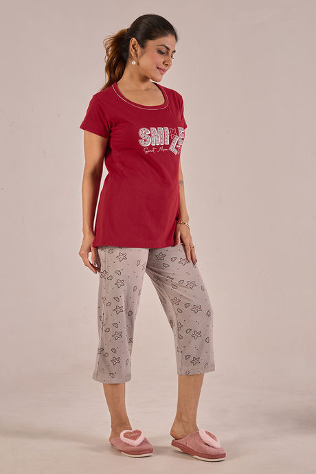 Sweetmoon Ete Capriset  - Maroon — image 4